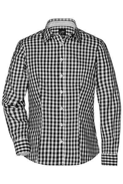 Ladies&#039; Checked Blouse